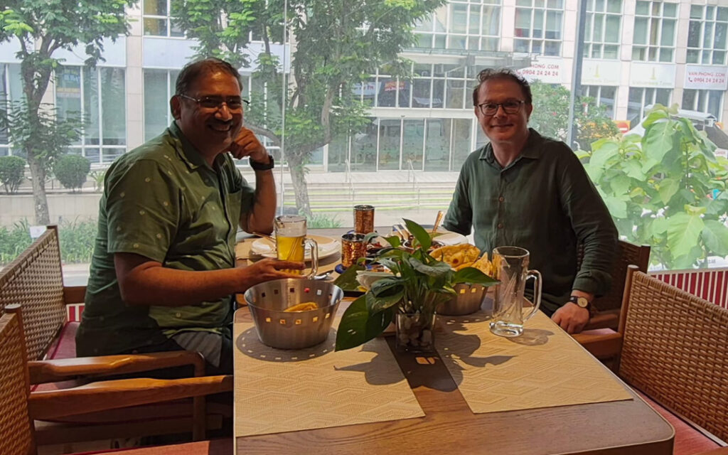Meeting ex colleagues is always fun and refreshing, 2024
